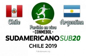 Perú vs Argentina en vivo Sudamericano Sub-20