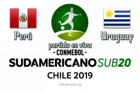 Perú vs Uruguay en vivo Sudamericano Sub-20
