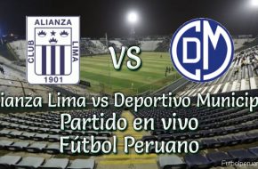Alianza Lima vs Deportivo Municipal en VIVO