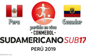 Peru vs Ecuador en vivo y directo Sudamericano Sub-17
